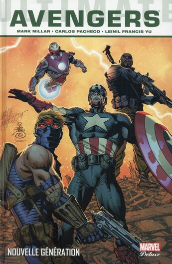 Couverture du livre « Ultimate Avengers t.1 : nouvelle génération » de Carlos Pacheco et Leinil Francis Yu et Mark Millar aux éditions Panini