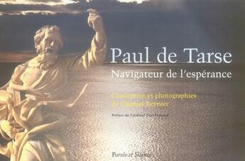 Couverture du livre « Paul de tarse navigateur de l'espérance » de Chantal Reynier aux éditions Parole Et Silence