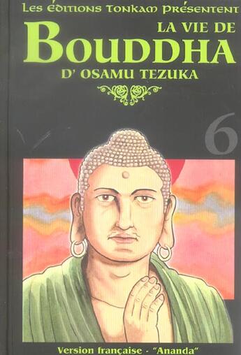 Couverture du livre « La vie de Bouddha Tome 6 » de Osamu Tezuka aux éditions Delcourt