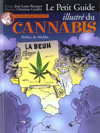 Couverture du livre « Le petit guide illustre du cannabis » de Gaudin et Bocquet aux éditions Source