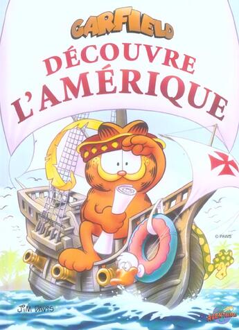 Couverture du livre « Garfield découvre l'Amérique » de Jim Davis aux éditions Presses Aventure