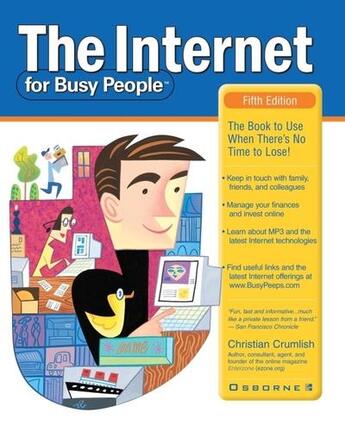 Couverture du livre « Internet for busy people » de Crumlish Christian aux éditions Mcgraw-hill Education