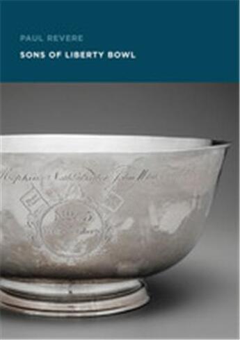 Couverture du livre « Paul revere sons of liberty bowl » de Ward Gerald aux éditions Mfa