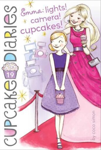 Couverture du livre « Emma: Lights! Camera! Cupcakes! » de Simon Coco aux éditions Simon Spotlight