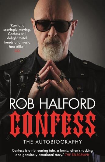 Couverture du livre « CONFESS » de Rob Halford aux éditions Headline