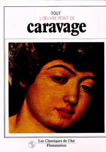 Couverture du livre « Caravage » de Andre Chastel aux éditions Flammarion