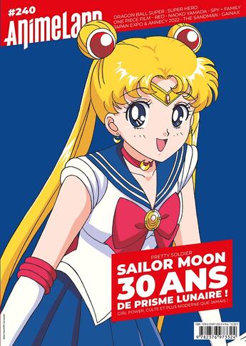 Couverture du livre « Animeland n.240 : Sailor moon : 30 ans de prisme lunaire » de  aux éditions Ynnis