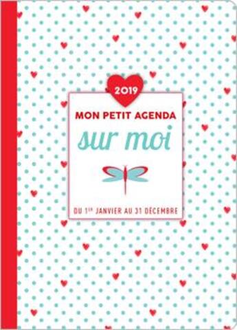 Couverture du livre « Mon petit agenda sur moi (édition 2019) » de  aux éditions Editions 365