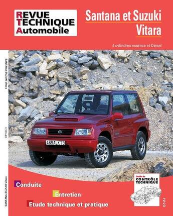 Couverture du livre « Santana et suzuki vitara - moteurs 4 cylindres » de Etai aux éditions Etai