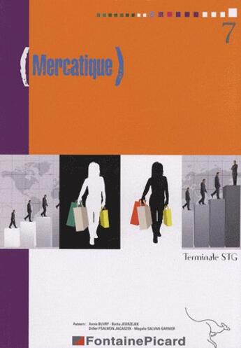 Couverture du livre « Mercatique Terminale Stg Mercatique » de Buvry Jedrezjek aux éditions Fontaine Picard