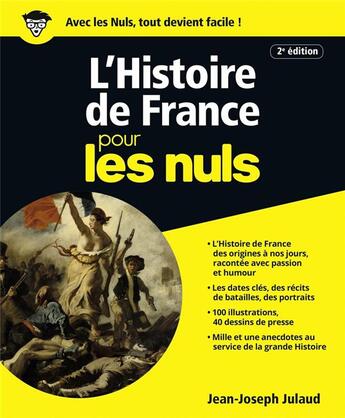 Couverture du livre « Histoire de France (2e édition) » de Jean-Joseph Julaud aux éditions First