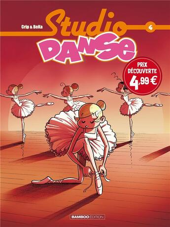 Couverture du livre « Studio danse Tome 4 » de Crip et Beka aux éditions Bamboo