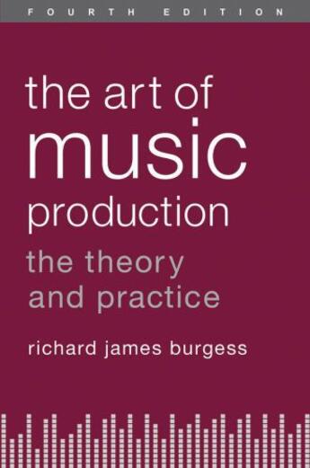 Couverture du livre « The Art of Music Production: The Theory and Practice » de Burgess Richard James aux éditions Oxford University Press Usa