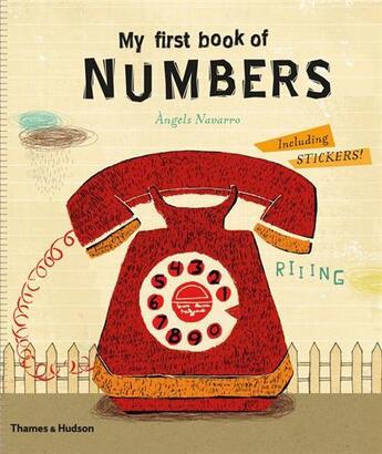 Couverture du livre « My first book of numbers » de Prim/Navarro aux éditions Thames & Hudson