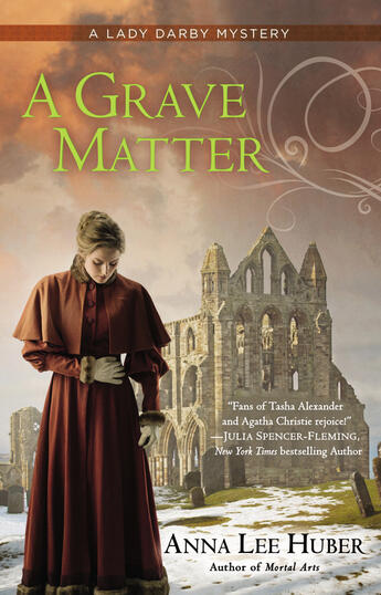 Couverture du livre « A Grave Matter » de Huber Anna Lee aux éditions Penguin Group Us