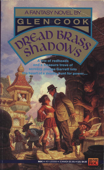 Couverture du livre « Dread Brass Shadows » de Glen Cook aux éditions Penguin Group Us