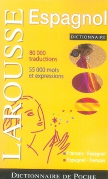 Couverture du livre « Dictionnaire Larousse de poche français-espagnol / espagnol-français (édition 2007) » de  aux éditions Larousse