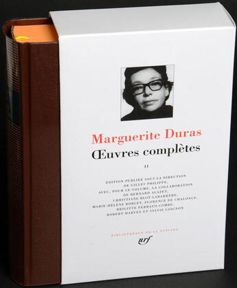 Couverture du livre « Oeuvres complètes, Tome 2 » de Marguerite Duras aux éditions Gallimard