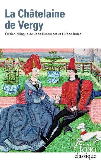 Couverture du livre « La châtelaine de Vergy » de Anonyme aux éditions Folio