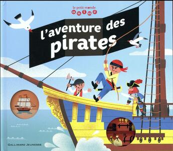 Couverture du livre « L'aventure des pirates » de Jean-Miche Billioud aux éditions Gallimard-jeunesse