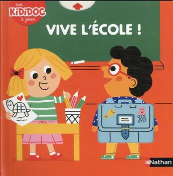 Couverture du livre « Vive l'école ! » de Marion Piffaretti aux éditions Nathan