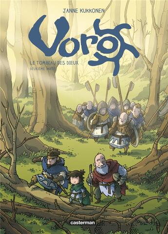 Couverture du livre « Voro - cycle 3 : le tombeau des dieux Tome 2 » de Janne Kukkonen aux éditions Casterman