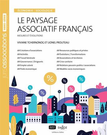 Couverture du livre « Le paysage associatif français (4e édition) » de Lionel Prouteau et Viviane Tchernonog aux éditions Juris Editions
