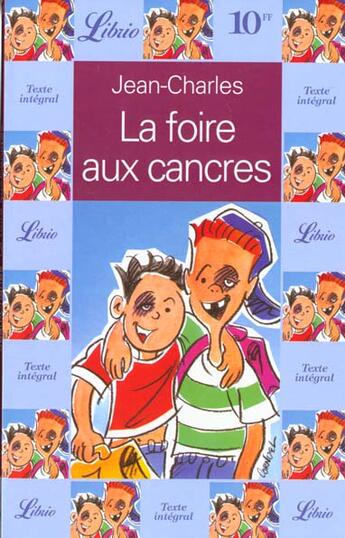 Couverture du livre « La foire aux cancres » de Jean-Charles aux éditions J'ai Lu