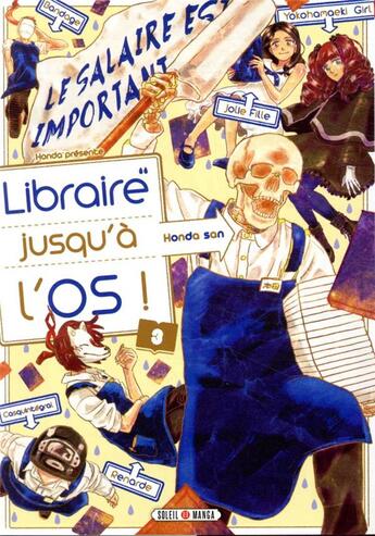 Couverture du livre « Libraire jusqu'à l'os Tome 3 » de Honda aux éditions Soleil