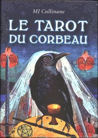 Couverture du livre « Le tarot du corbeau ; coffret » de Margaux Jones Cullinane aux éditions Vega