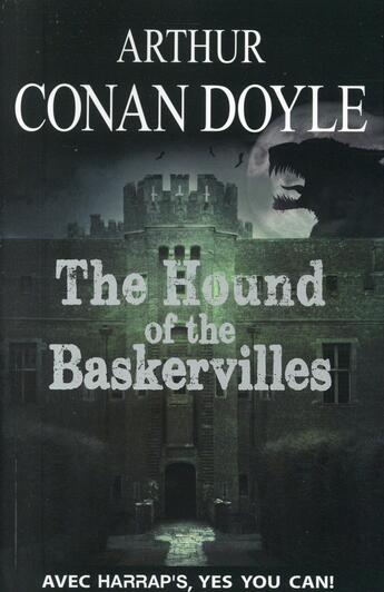 Couverture du livre « The hound of the Baskervilles » de Arthur Conan Doyle aux éditions Larousse