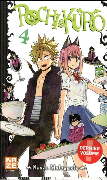 Couverture du livre « Pochi & Kuro Tome 4 » de Naoya Matsumoto aux éditions Crunchyroll