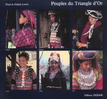 Couverture du livre « Peuples du triangle d or » de Lewis aux éditions Olizane