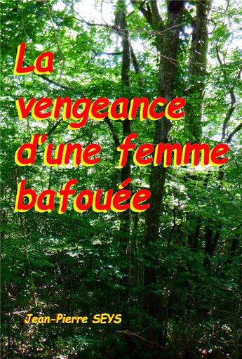 Couverture du livre « La vengeance d'une femme bafouée » de Jean-Pierre Seys aux éditions Librinova