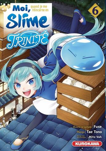 Couverture du livre « Moi, quand je me réincarne en Slime - Trinité - tome 6 » de Fuze et Tae Tono aux éditions Kurokawa