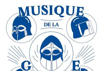 Couverture du livre « Musique de la guerre : un récit des chants 16 à 19 de l'Iliade d'Homère » de Christopher Logue aux éditions Tusitala