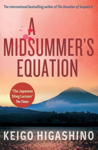 Couverture du livre « A MIDSUMMER''S EQUATION » de Keigo Higashino aux éditions Abacus