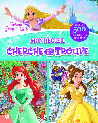 Couverture du livre « Princesses recueil cherche trouve » de  aux éditions Pi Kids