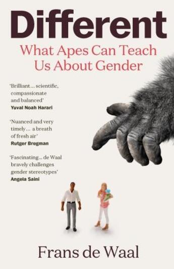 Couverture du livre « DIFFERENT - WHAT APES CAN TEACH US ABOUT GENDER » de Frans De Waal aux éditions Granta Books