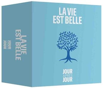 Couverture du livre « Jour après jour : la vie est belle » de  aux éditions Papier Cadeau