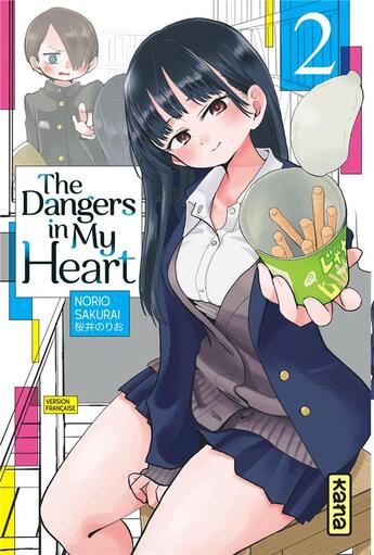 Couverture du livre « The dangers in my heart Tome 2 » de Norio Sakurai aux éditions Kana