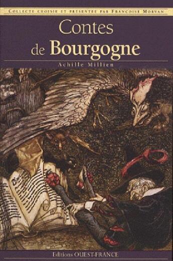 Couverture du livre « Contes de Bourgogne » de François Morvan aux éditions Ouest France