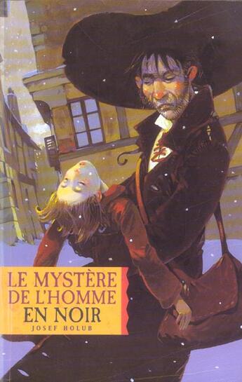 Couverture du livre « Le Mystere De L'Homme En Noir » de Josef Holub aux éditions Milan