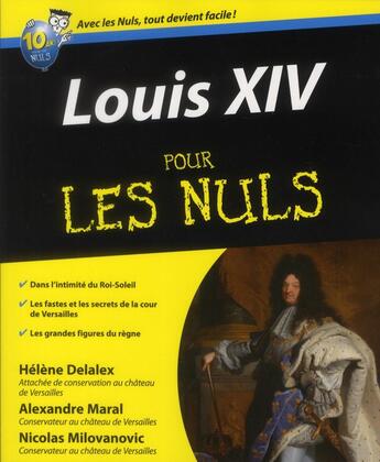 Couverture du livre « Louis xiv pour les nuls » de Delalex/Maral aux éditions First