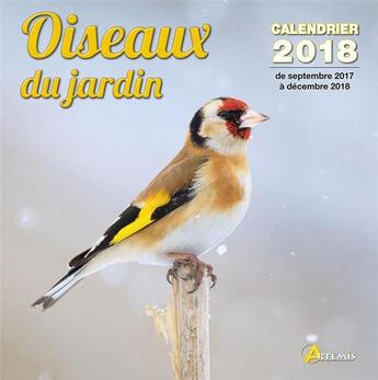 Couverture du livre « Oiseaux du jardin (édition 2018) » de  aux éditions Artemis