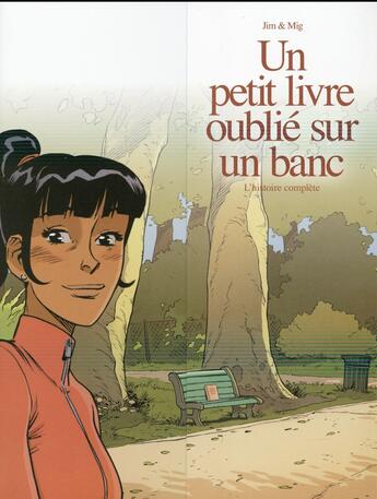 Couverture du livre « Un petit livre oublié sur un banc : coffret Tomes 1 et 2 » de Jim et Mig aux éditions Bamboo