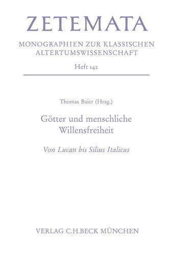 Couverture du livre « Götter und menschliche Willensfreiheit » de Thomas Baier aux éditions C.h.beck