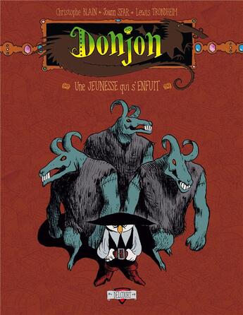 Couverture du livre « Donjon Potron-Minet t.3 : -97, une jeunesse qui s'enfuit » de Joann Sfar et Christophe Blain et Lewis Trondheim aux éditions Delcourt