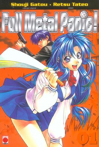 Couverture du livre « Full metal panic t01 » de Tateo-R aux éditions Panini