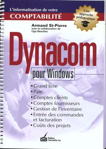 Couverture du livre « L'Informatisation De Votre Compta. » de St.Pierre aux éditions Vermette